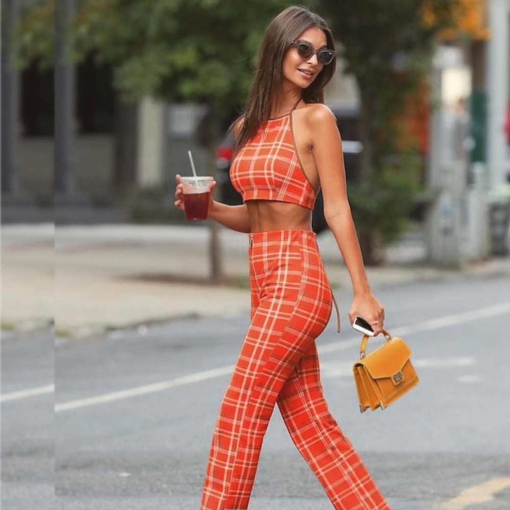 I.Am.GIA. Plaid Set